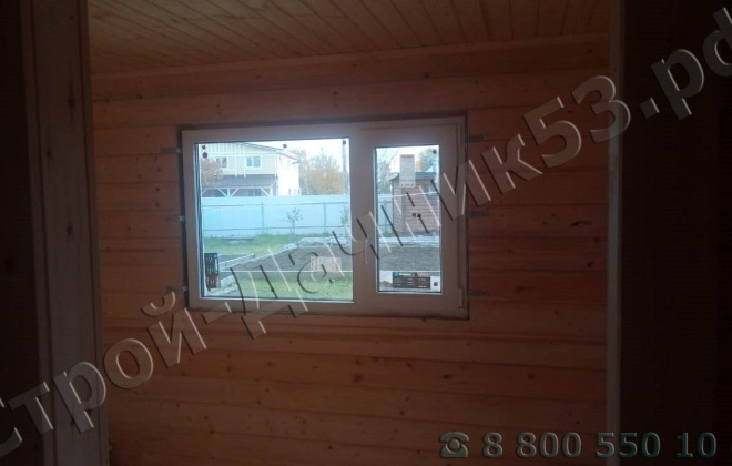 4 Брусовой дом 6×5.5, 33 м², Ленинградская область, Тосненский район, Город Никольское (4)